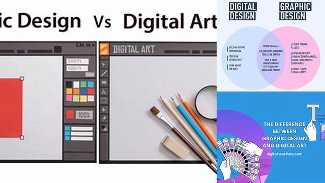 What is the difference between Graphic Design and Digital Art? (Explained!)